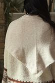 Nora Knit Shawl Oatmeal